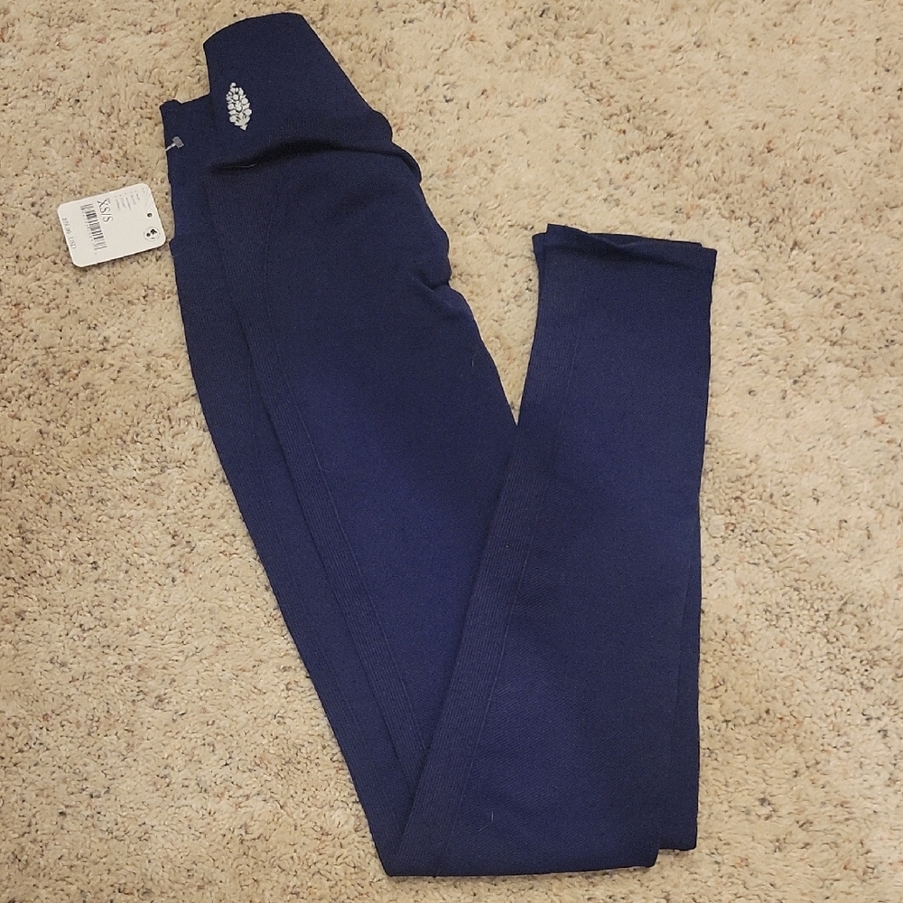 Navy Blue Leggings